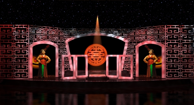 S&acirc;n khấu liveshow Xu&acirc;n Hinh kẻ chọc cười d&acirc;n d&atilde;.&nbsp;