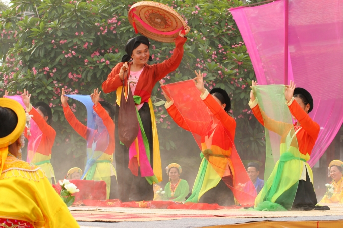 Nghệ sĩ Xu&acirc;n Hinh tr.ong một vai diễn