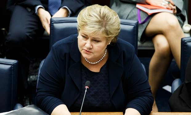 Thủ tướng Na Uy Erna Solberg. (Ảnh:&nbsp;EPA).