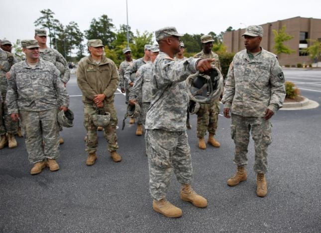 Lực lượng vệ binh Mỹ sẵn s&agrave;ng triển khai c&ocirc;ng t&aacute;c cứu hộ, cứu nạn khi b&atilde;o Matthew đổ bộ. (Ảnh: Reuters)