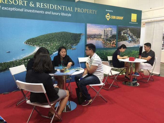 Triển l&atilde;m BĐS Sun Group.