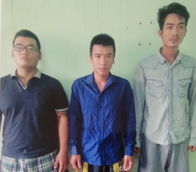 C&aacute;c đối tượng tại cơ quan điều tra.