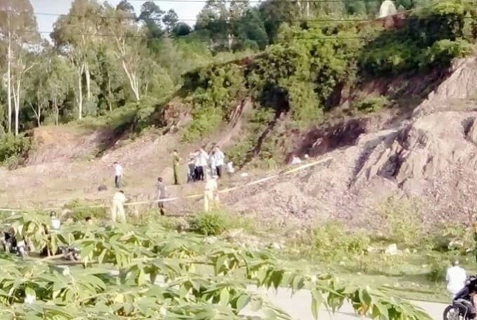 Hiện trường nơi xảy ra vụ việc. (Ảnh: FB)