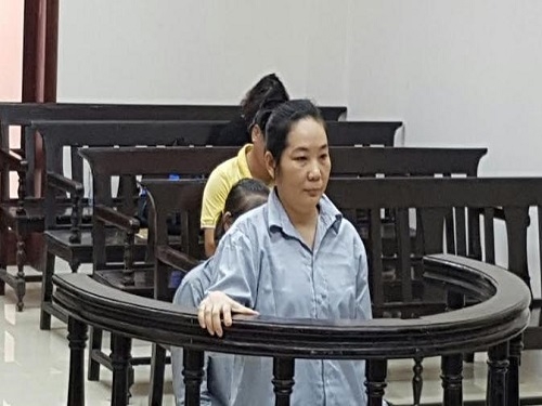 Bị c&aacute;o Tăng Thị Hường trước t&ograve;a.