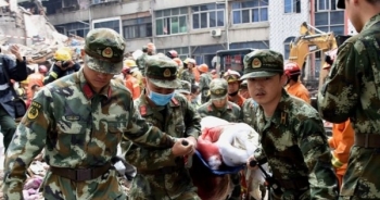 Trung Quốc: Sập nhà liên hoàn khiến ít nhất 22 người thiệt mạng