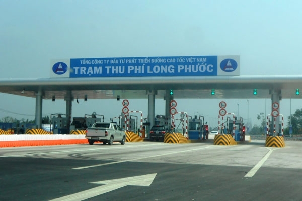Trạm thu ph&iacute; Long Phước (quận 9, TP.HCM) tr&ecirc;n cao tốc TP.HCM - Long Th&agrave;nh - Dầu Gi&acirc;y - Ảnh: Ho&agrave;ng Minh