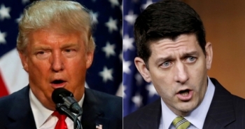 Trump "nổi đóa" vì không được lãnh đạo Hạ viện bảo vệ