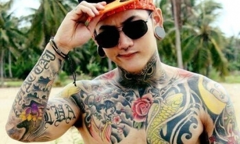 Hot boy xăm trổ hứa tặng tiền cho "công chúa" Tùng Sơn phẫu thuật