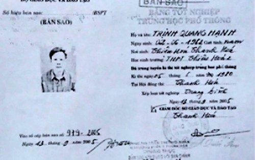 Khai trừ Đảng với Trưởng Công an thị trấn vì quan hệ bất chính, dùng bằng giả