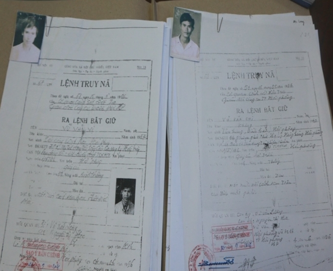 Lệnh truy n&atilde; 2 đối tượng.