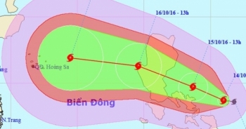 Diễn biến phức tạp của bão Sarika
