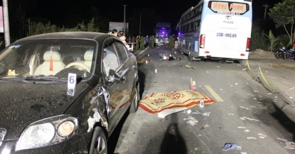 Hà Giang: Tai nạn liên hoàn, 2 người chết tại chỗ