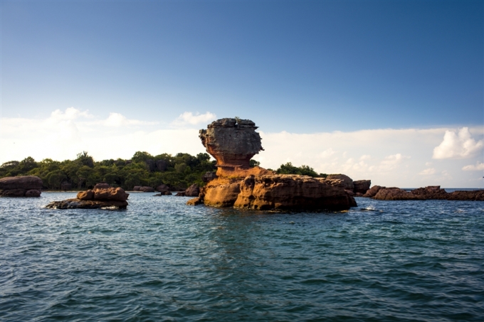 Nam đảo Ph&uacute; Quốc.