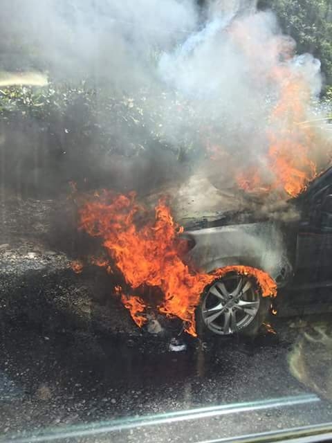 Hiện trường vụ ch&aacute;y.