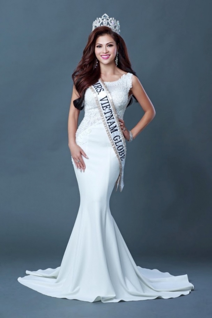 Phạm Thi&ecirc;n Trang l&agrave; Người đẹp VN đầu ti&ecirc;n nhận giải Mrs.&nbsp; Globe Viet Nam International c&ocirc; sẽ đại diện Việt Nam tham gia Mrs. Globe International c&ugrave;ng 72 đại diện quốc gia kh&aacute;c v&agrave;o th&aacute;ng 12 tới đ&acirc;y tại Trung Quốc.