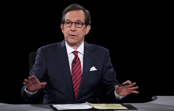 Người điều phối&nbsp;Chris Wallace. (Ảnh:&nbsp;Reuters)