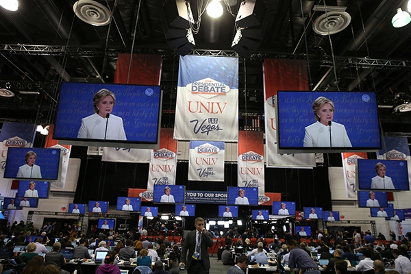 Ph&ograve;ng truyền th&ocirc;ng tại đại học Nevada. (Ảnh:&nbsp;Reuters)