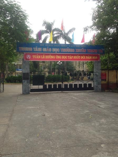 Trung t&acirc;m Gi&aacute;o dục thường xuy&ecirc;n Thanh Tr&igrave;&nbsp;