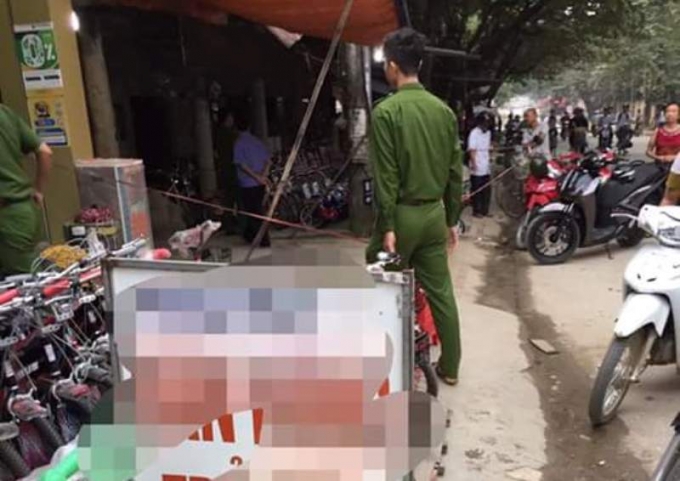 Hiện trường nơi xảy ra sự việc. (Ảnh: T&acirc;y Bắc 24h).