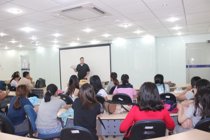 Lớp học EAP tại Broward College Việt Nam.