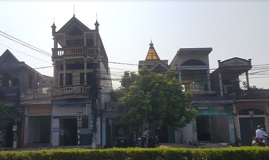 Những căn nh&agrave; thuộc diện phải b&agrave;n giao mặt bằng.