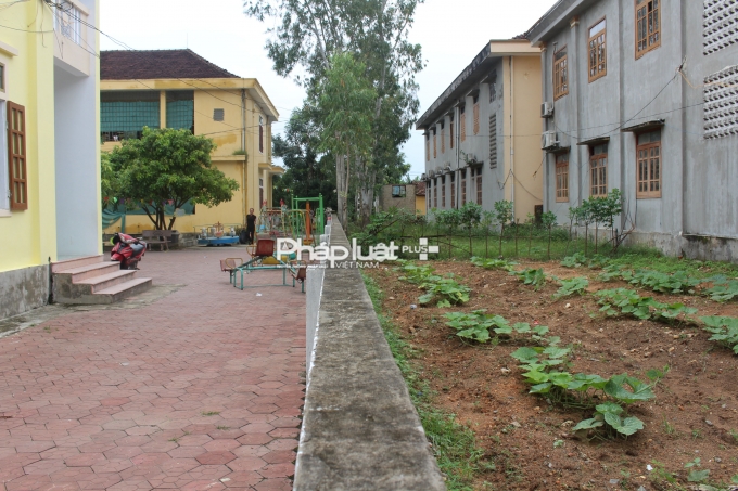 Khu vực nghi l&agrave; kho thuốc bảo vệ thực vật cũ.