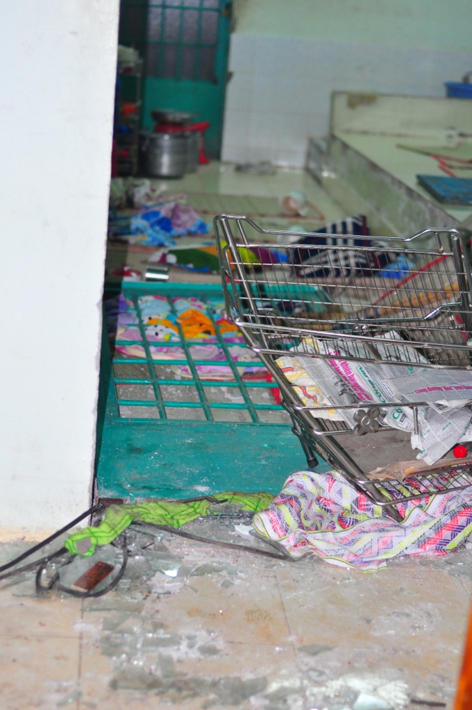 Hiện trường tan hoang vụ gần 600 học vi&ecirc;n trốn trại ở Đồng Nai