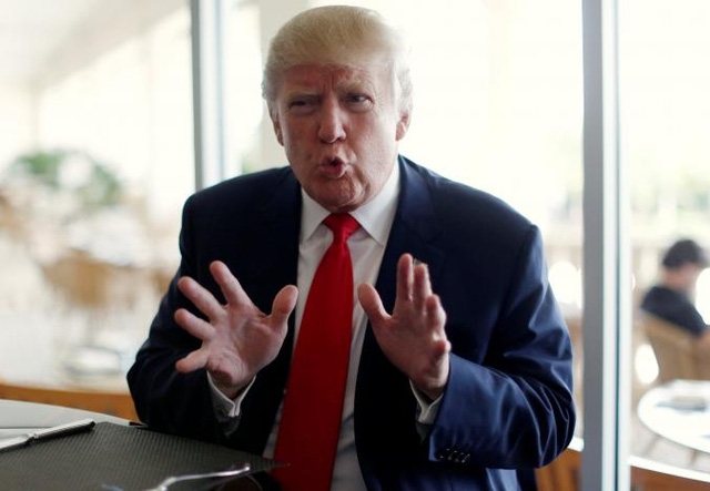 Ứng vi&ecirc;n tổng thống đảng Cộng h&ograve;a Mỹ Donald Trump. (Ảnh: Reuters)