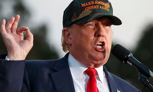 Tỷ ph&uacute; Mỹ Donald Trump c&oacute; nhiều ph&aacute;t ng&ocirc;n g&acirc;y sốc khi chạy đua v&agrave;o Nh&agrave; Trắng. Ảnh:&nbsp;ABC News