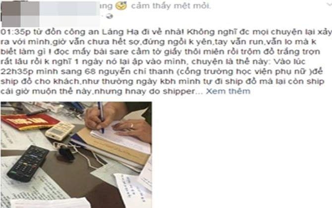 Nội dung stt facebook của Linh Hoang&nbsp;