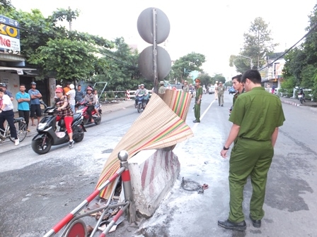 Hiện trường nơi xảy ra vụ việc