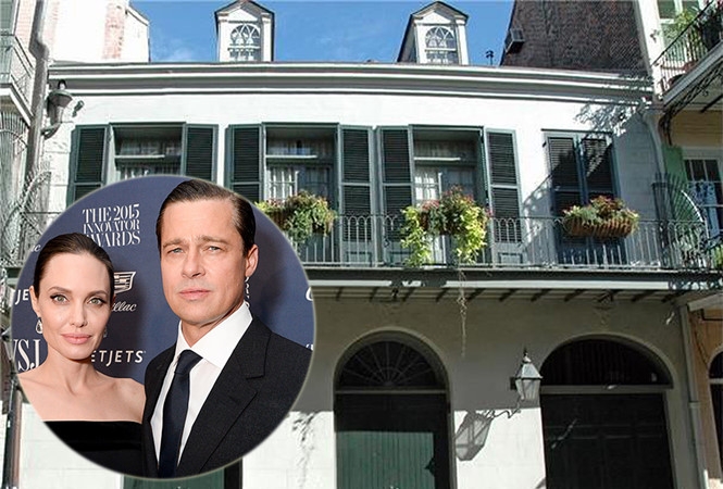 Ng&ocirc;i nh&agrave; ở New Orleans của Angelina Jolie v&agrave; Brad Pitt