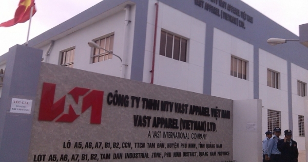 Quảng Nam: Xả nước thải vượt quy chuẩn, Công ty Vast Apparel Việt Nam bị phạt hơn 350 triệu đồng