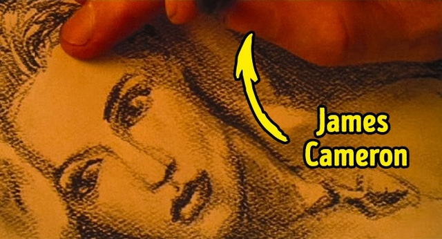 Bức họa ch&acirc;n dung n&agrave;ng Rose của ch&agrave;ng Jack trong bộ phim kinh điển &ldquo;Titanic&rdquo; được ch&iacute;nh tay vị đạo diễn lừng danh James Cameron vẽ n&ecirc;n. Ngo&agrave;i ra, cũng bởi James Cameron l&agrave; người thuận tay tr&aacute;i, n&ecirc;n tất cả c&aacute;c cảnh c&oacute; chứa bức tranh trong Titanic đều được lật ngược lại.