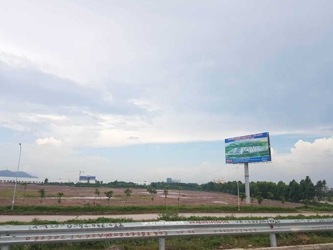 Một phần KCN Quang Ch&acirc;u, Việt Y&ecirc;n, Bắc Giang.