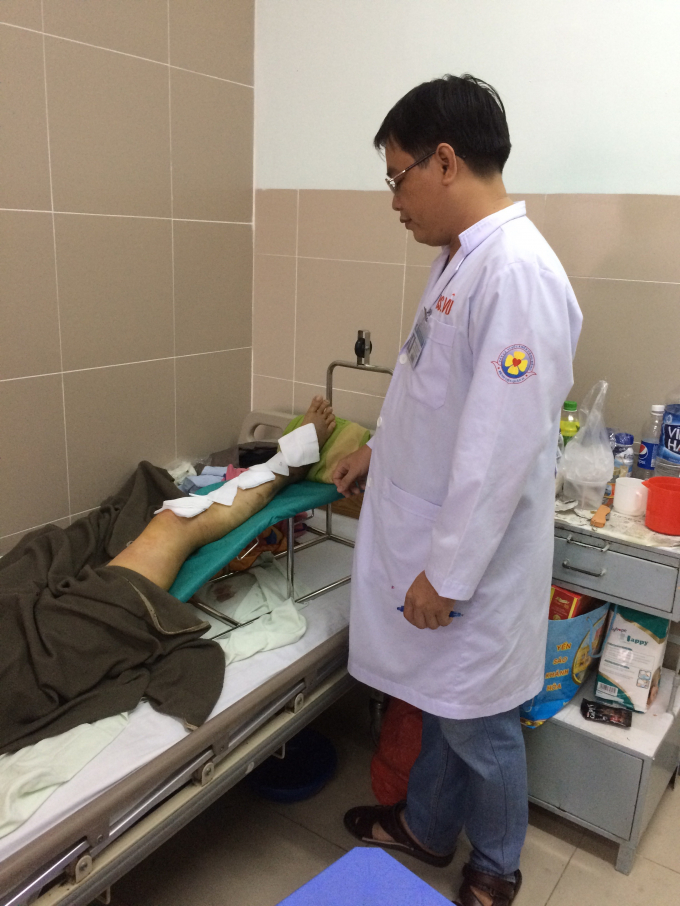 Bệnh nh&acirc;n sau 2 ng&agrave;y mổ đ&atilde; hồi phục tốt.