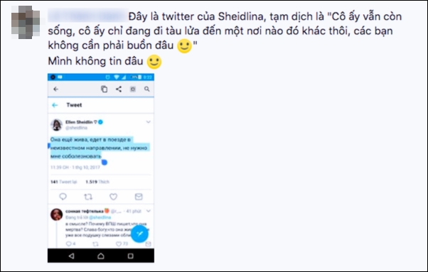 Một người bạn của Plaaastic x&aacute;c nhận blogger vẫn c&ograve;n sống.