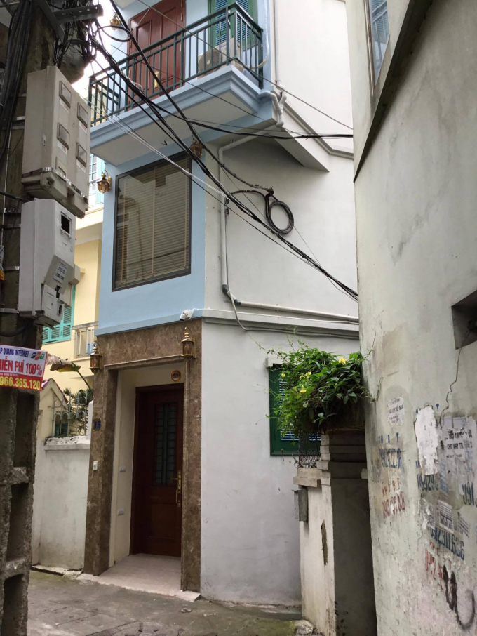 C&ocirc;ng tr&igrave;nh vi phạm tại V&acirc;n Hồ 3, phường L&ecirc; Đại H&agrave;nh, quận Hai B&agrave; Trưng, H&agrave; Nội.