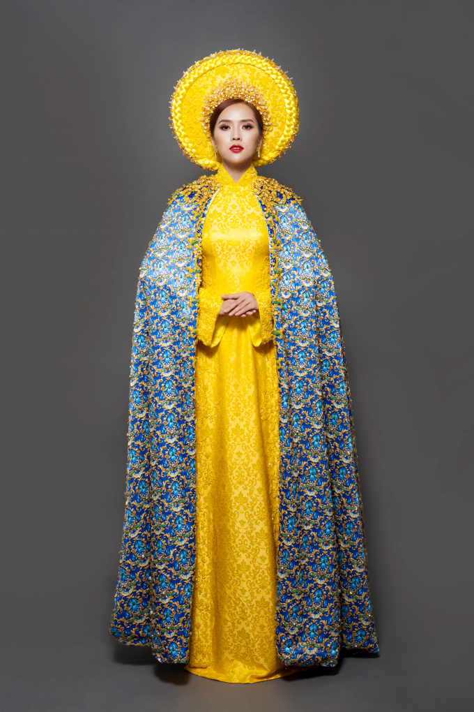 Cận cảnh bộ quốc phục ki&ecirc;u sa, quyền qu&yacute; của  Bella Mai tại Miss Tourism Universe 2017