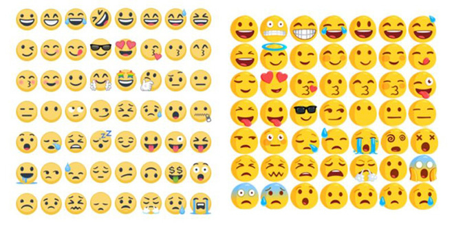 Facebook v&agrave; Messenger sắp d&ugrave;ng chung một bộ emoji