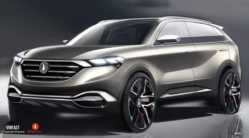 Chiếc SUV được Pininfarina thiết kế cho Vinfast.