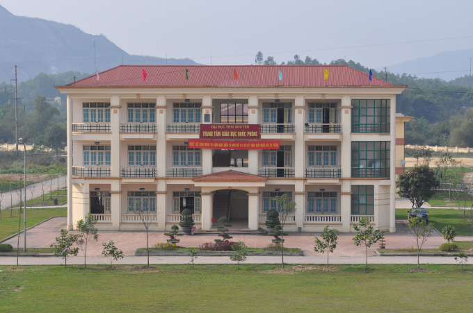 Trung t&acirc;m Gi&aacute;o dục Quốc ph&ograve;ng - An ninh (Đại học Th&aacute;i Nguy&ecirc;n).