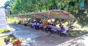 Thú vị với mô hình “Thư viện xanh” ở sân trường