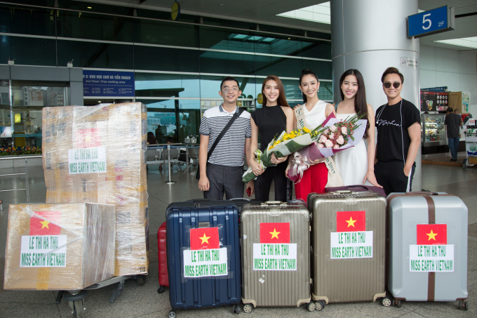 Nam Em tự tin cho biết c&ocirc; tin tưởng H&agrave; Thu cũng sẽ đạt th&agrave;nh t&iacute;ch tốt với những nỗ lực c&ocirc; đ&atilde; bỏ ra cho đấu trường nhan sắc n&agrave;y.