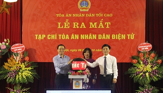 Ra mắt Tạp chí Tòa án nhân dân điện tử
