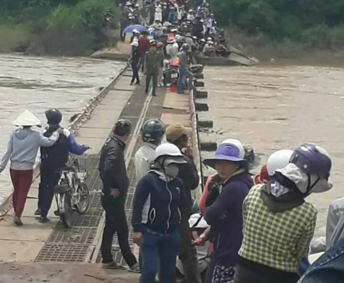 C&acirc;y cầu nơi b&eacute; 8 tuổi gặp nạn.