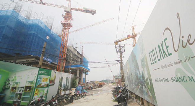 Eco Lakeview được thực hiện bởi li&ecirc;n danh ba chủ đầu tư. Ảnh: Dũng Minh