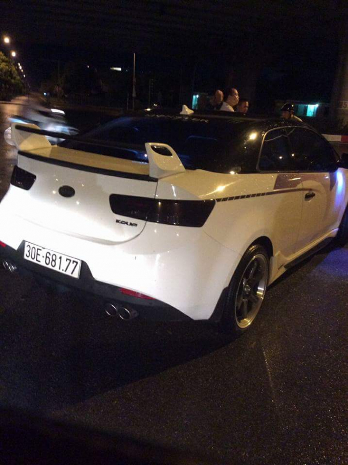 Hiện trường xảy ra vụ việc.