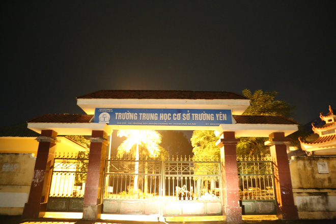 Trường THCS Trường Y&ecirc;n - nơi xảy ra vụ bạo h&agrave;nh học đường h&ocirc;m 8/10.