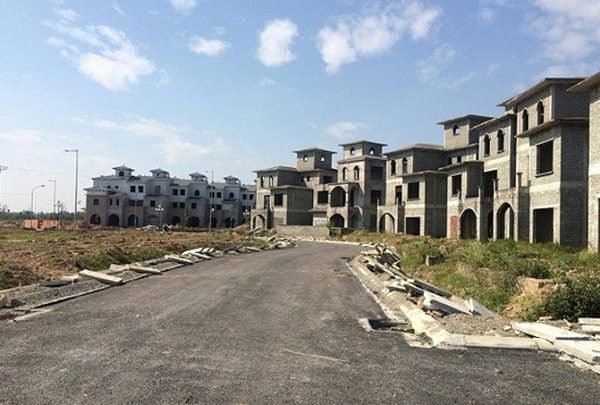 Một phần dự &aacute;n Nam An Kh&aacute;nh đến thời điểm hiện tại vẫn l&agrave; đ&ocirc; thị ma